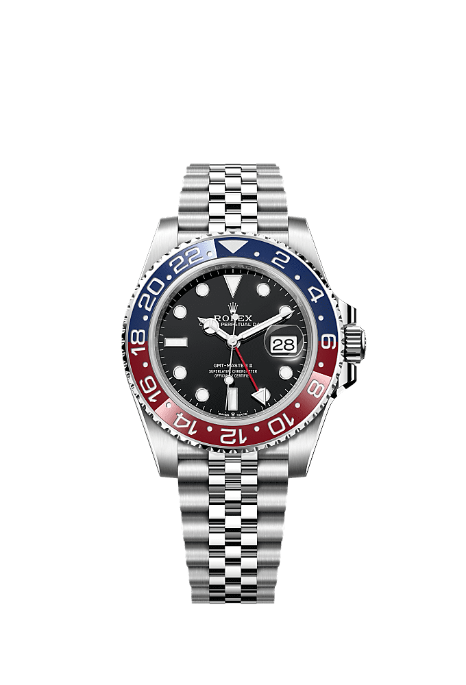 Rolex GMT-Master II “Pepsi” reference 126710BLRO-0001