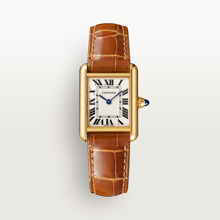 Cartier Tank Louis Cartier Small – Silver Dial – Yellow Gold reference WGTA0342
