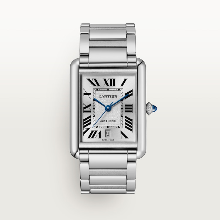 Cartier Tank Must Large – Black Dial – Stainless Steel reference WSTA0053