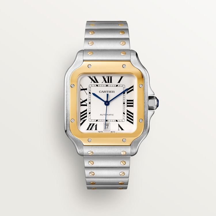 Cartier Santos de Cartier Large – Silver Dial – Two-Tone reference W2SA0009