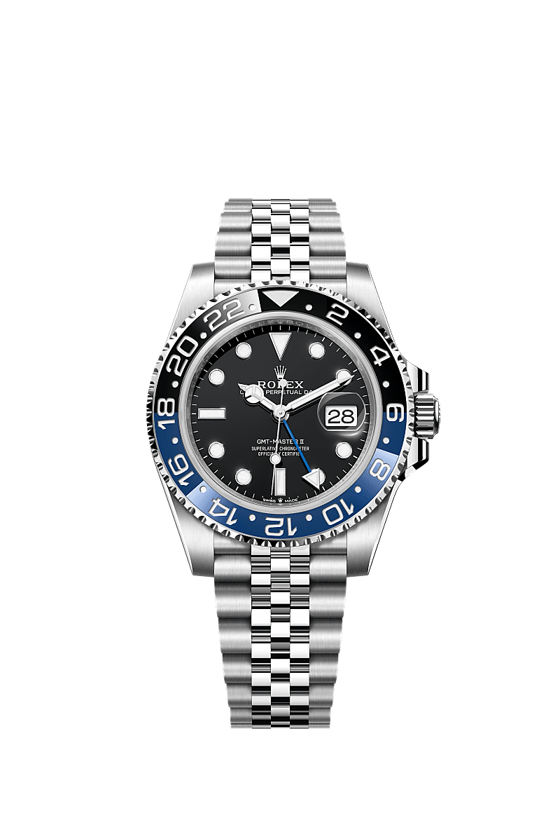 Rolex GMT-Master II “Batgirl” reference 126710BLNR