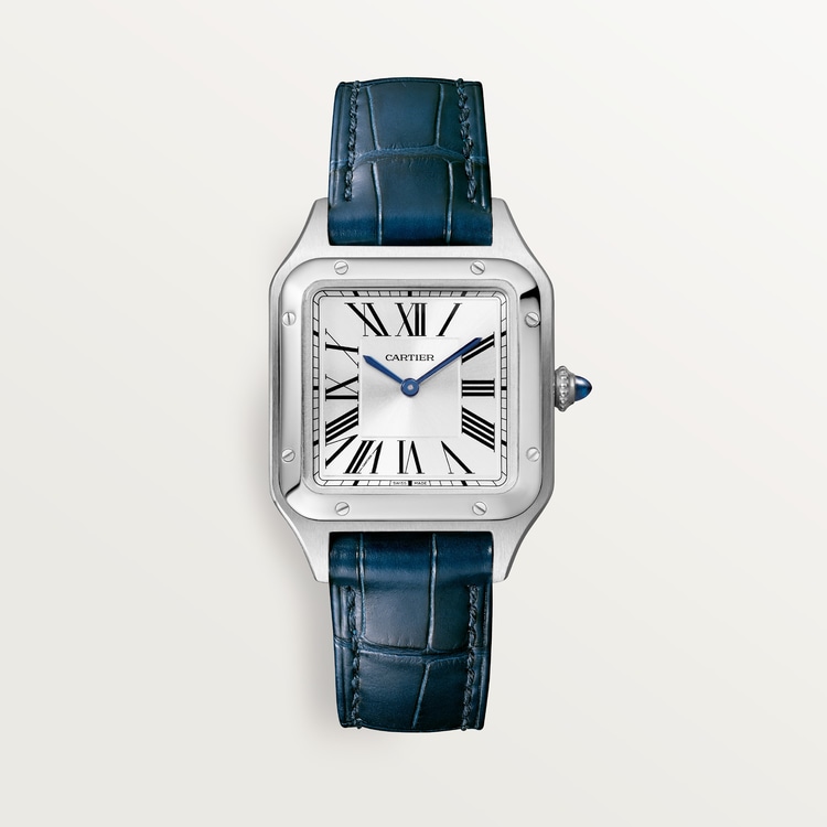 Cartier Santos-Dumont Small – Silver Dial – Stainless Steel reference WSSA0023