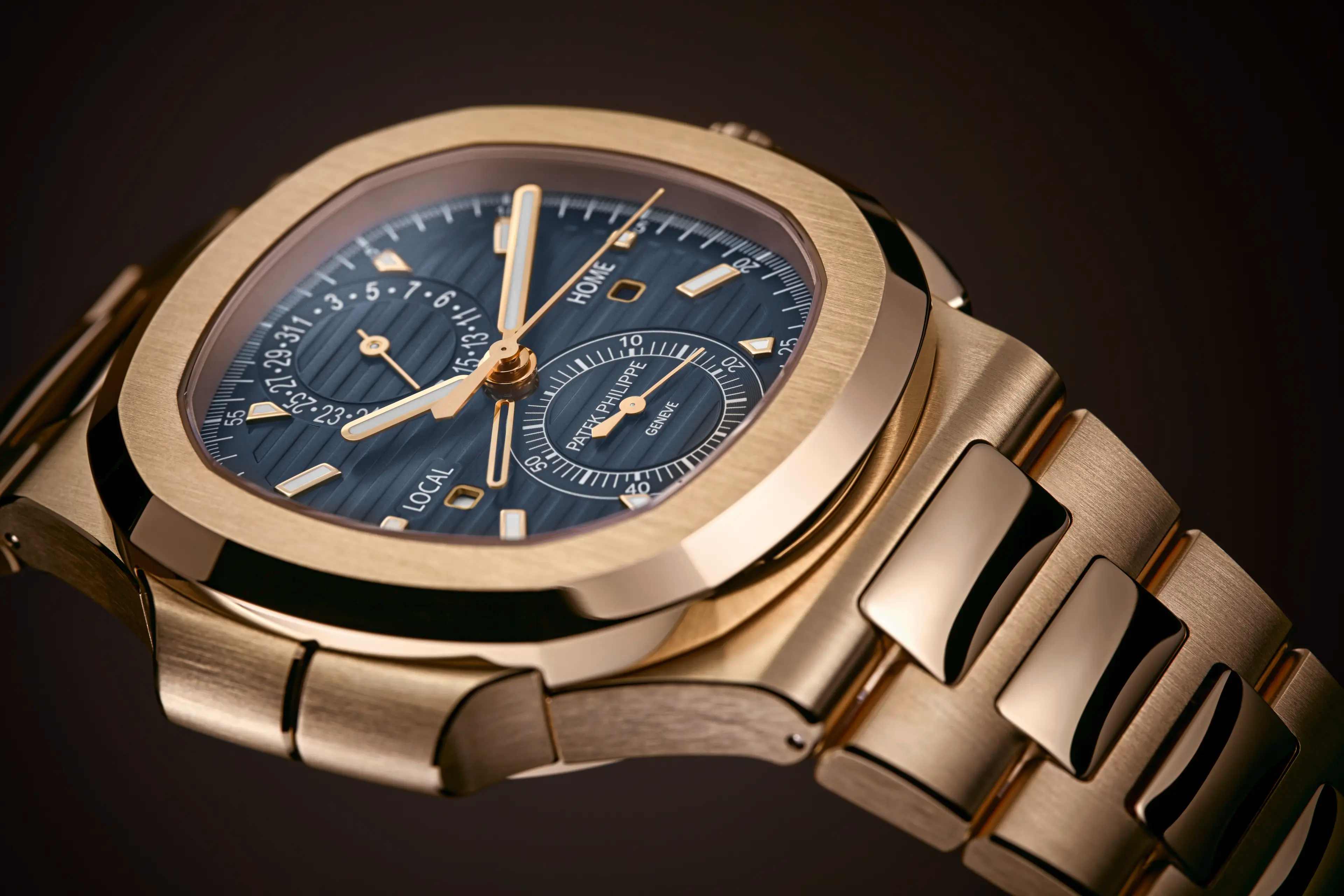 Patek Philippe Nautilus Travel Time Chronograph reference 5990/1R-001